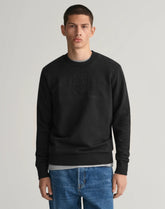 Tonal Shield Crew Neck Sweatshirt